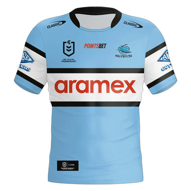 Men's NRL Cronulla-Sutherland Sharks 2024 Home Jersey