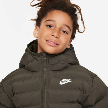 Sportswear Lightweight Synthetic Fill Big Kid's Loose Hooded Jacket