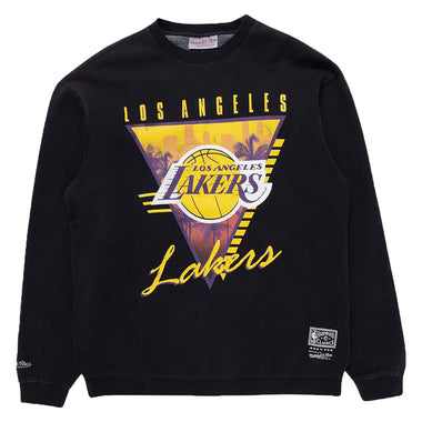 Men's LA Lakers Tri Logo Crewneck