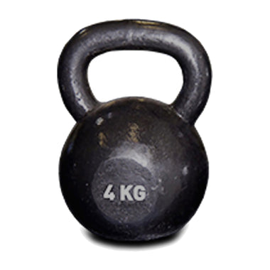 4kg Solid Cast Iron Kettlebell
