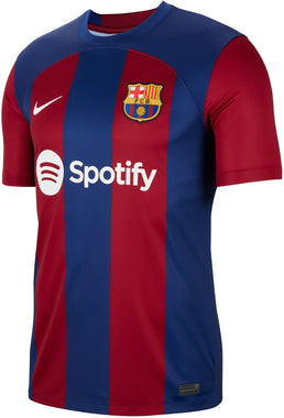 Men's FC Barcelona 2023/24 Stadium Home Soccer Jersey