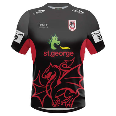 Men's NRL St. George Illawarra Dragons 2024 Warm Up Tee