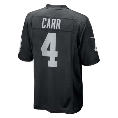 Men's NFL Las Vegas Raiders Derek Carr Home Game Jersey