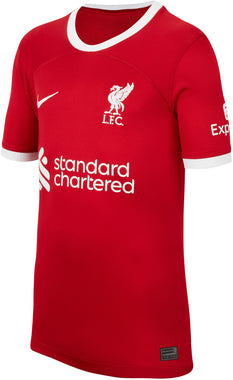 Junior's Liverpool FC 2023/24 Stadium Home Soccer Jersey