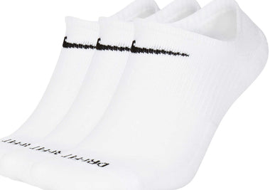 Everyday Plus Cushioned Training (3 Pairs) Adult No-Show Socks