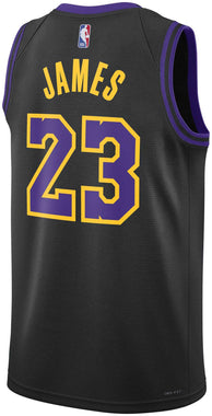 Men's Los Angeles Lakers LeBron James 2023/24 City Edition Swingman Jersey