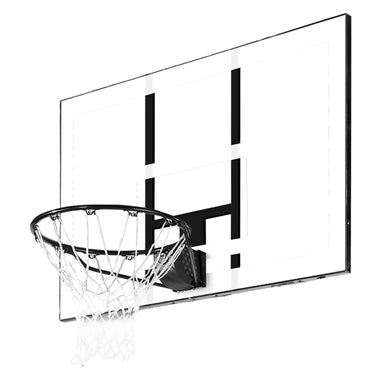 Acrylic 48 Inch Board/Mounting Bracket/Rim Basketball Combo