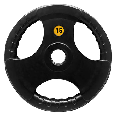 15kg Olympic Rubber Ezy Grip Weight Plate