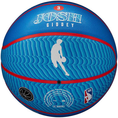 NBA Josh Giddey Player Icon Outdoor Basketball