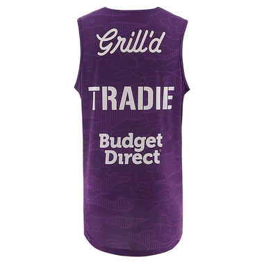 Men's NRL Melbourne Storm 2026 Purple Training Singlet