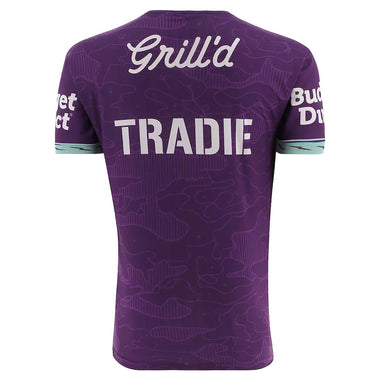 Men's NRL Melbourne Storm 2026 Purple Training Tee