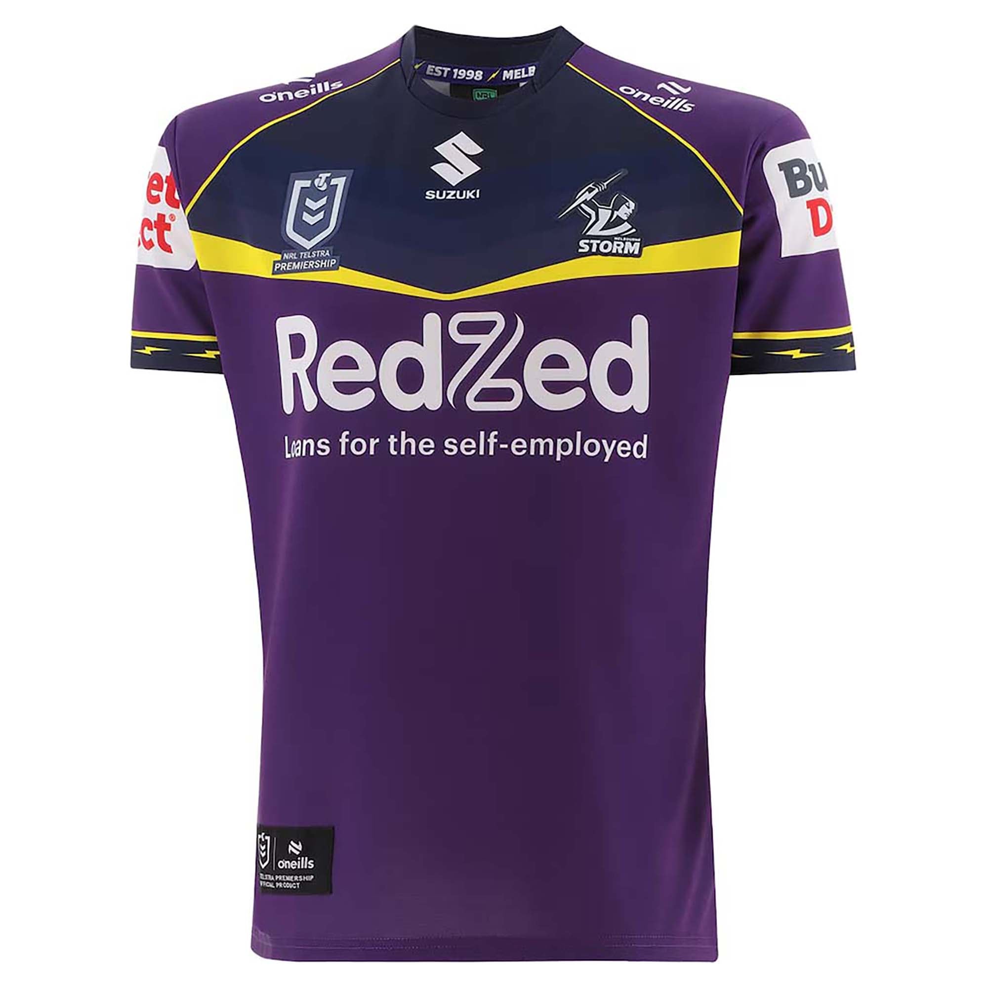 Oneills Men's NRL Melbourne Storm 2026 Home Jersey | INTERSPORT
