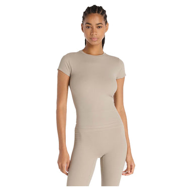 Women's Ribbed Fitted T-Shirt