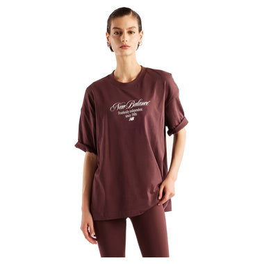 Women's Pressed Flowers Memories Oversized T-Shirt