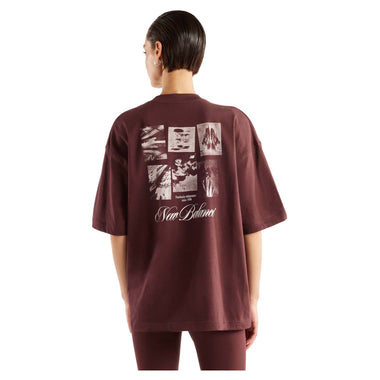 Women's Pressed Flowers Memories Oversized T-Shirt